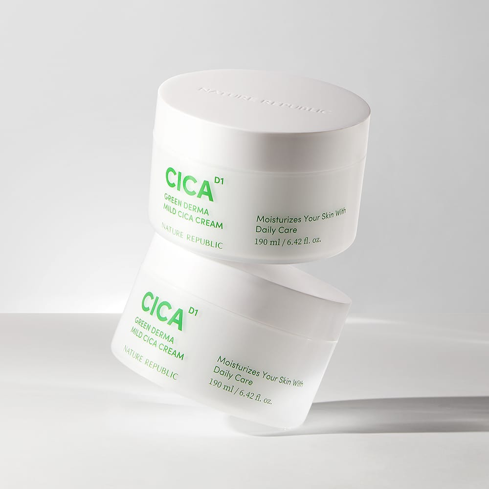 Увлажняющий крем для лица и сухих зон тела Green Derma Mild Cica Cream, 190 мл - фото 3