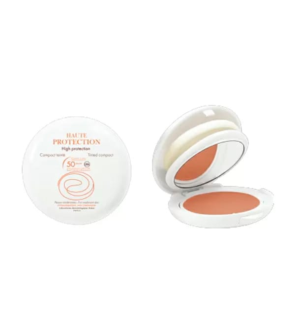 Бежевая компактная солнцезащитная пудра High Protection Tinted Compact SPF 50, 10 гр