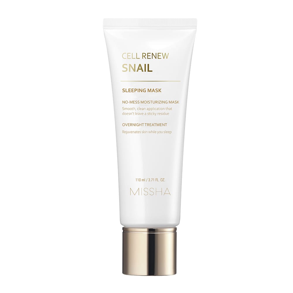Регенерирующая ночная маска для лица Missha Super Aqua Cell Renew Snail Sleeping Mask, 110 мл