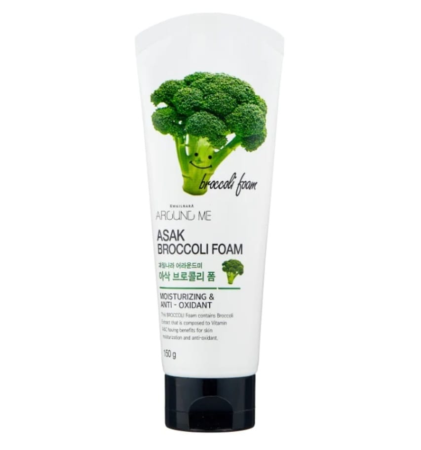 Пенка для умывания с экстрактом брокколи Around Me Broccoli Foam, 150 мл