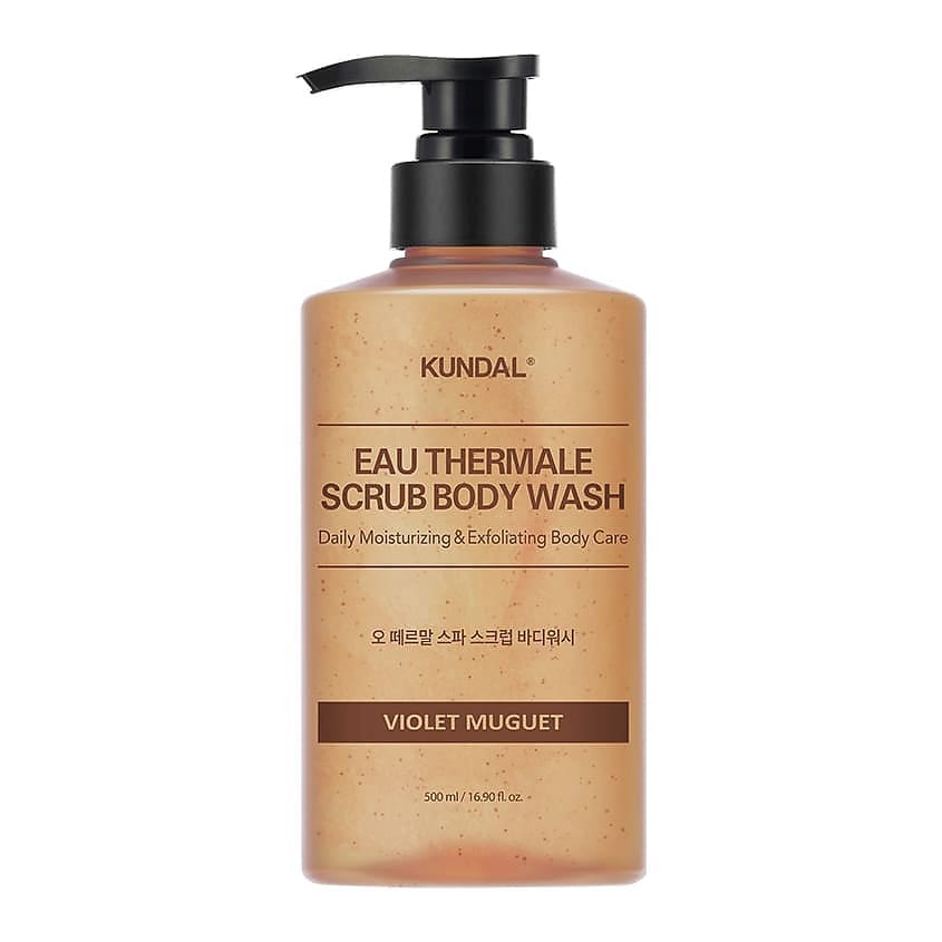 Гель-Скраб для душа увлажняющий Eau Thermale Scrub Body Wash Violet Muguet, 500 мл