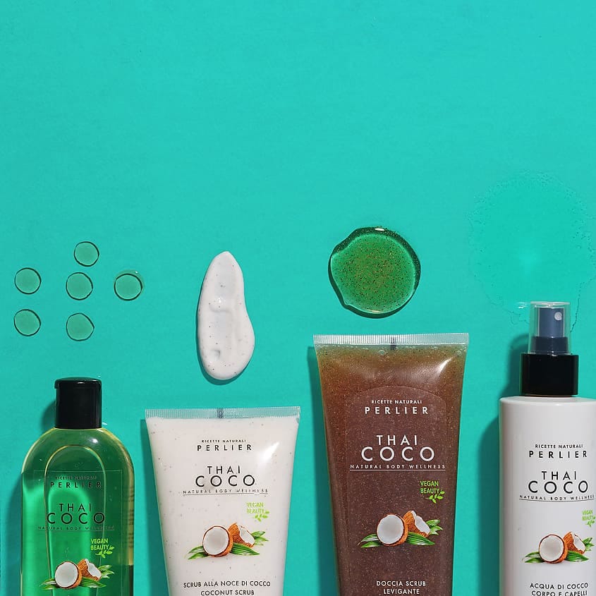 Скраб для душа с кокосом Thai Coco/Smoothing Shower Scrub, 250 мл - фото 2