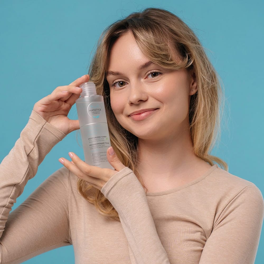Masstige Volcanic Mineral Water Увлажняющий тонер с церамидами для чувствительной кожи, 200 мл. - фото 3