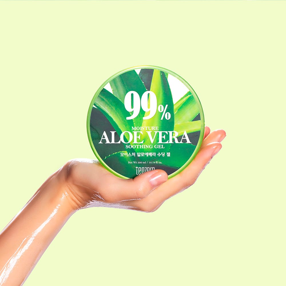 Увлажняющий, успокаивающий гель для лица Tenzero Moisture Aloe Vera Soothing Gel, 300 мл - фото 3