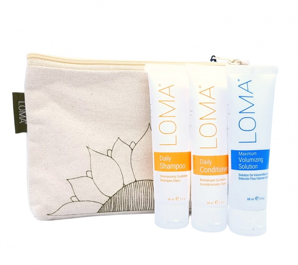Набор для волос для повседневного использования Daily Travel Kit (Шампунь Daily Shampoo, 88 мл + Кондиционер Conditioner, 88 мл + Средство для укладки Maximum Volumizing Solution, 88 мл)