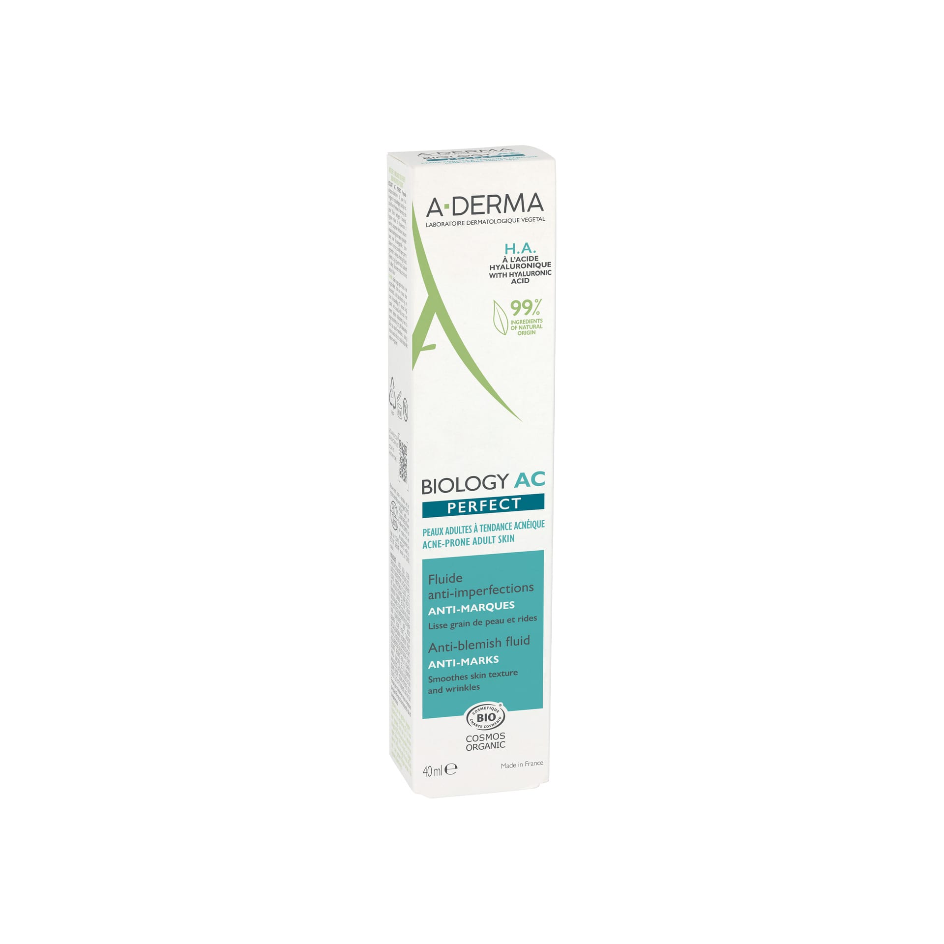 Флюид для проблемной кожи A-Derma Biology AC Perfect, 40 мл - фото 3