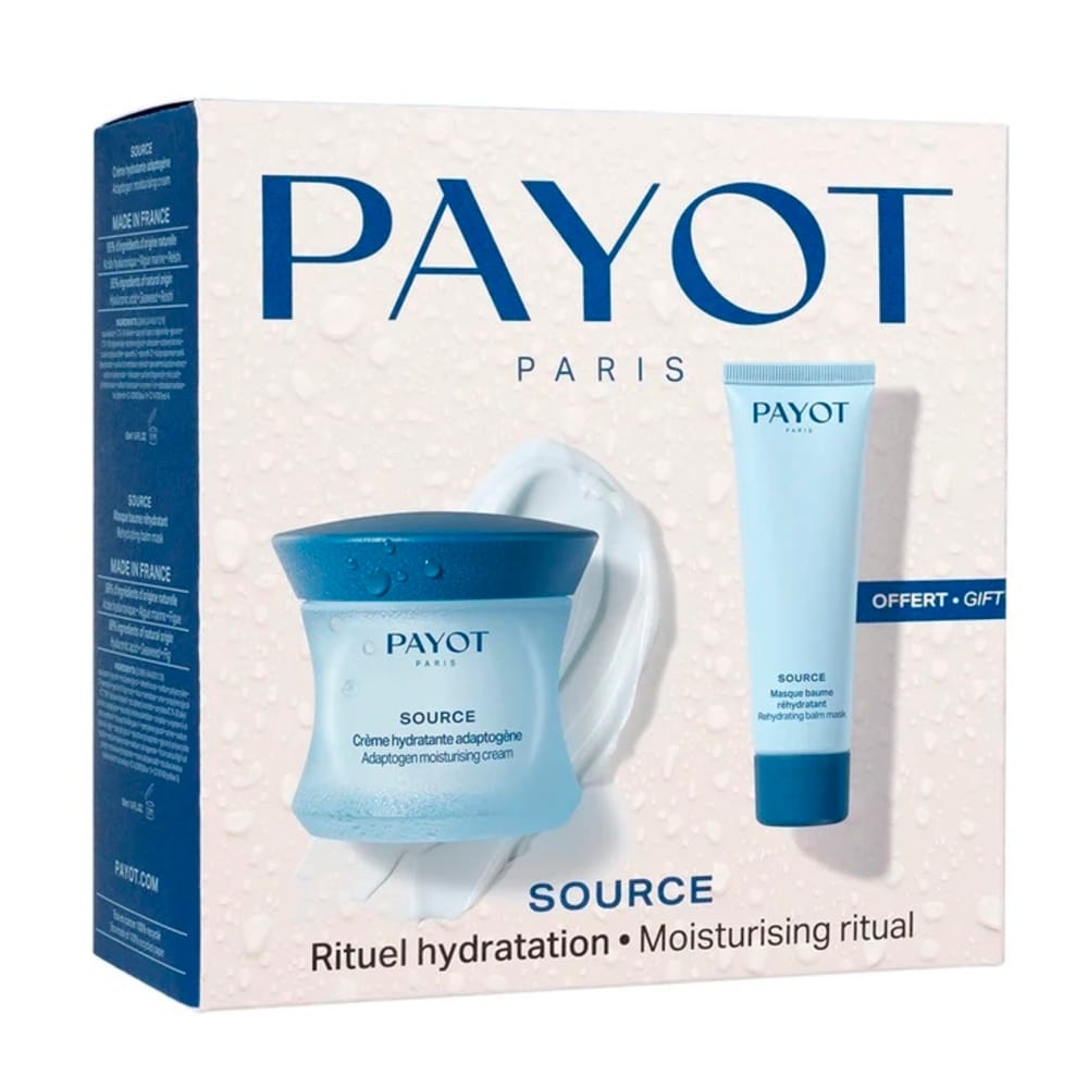 Набор(Крем для лица адаптогенный увлажняющий Source Adaptogen Moisturising Cream, 50 мл+Увлажняющая маска-бальзам для лица Source Rehydrating Balm Mask, 50 мл) - фото 2
