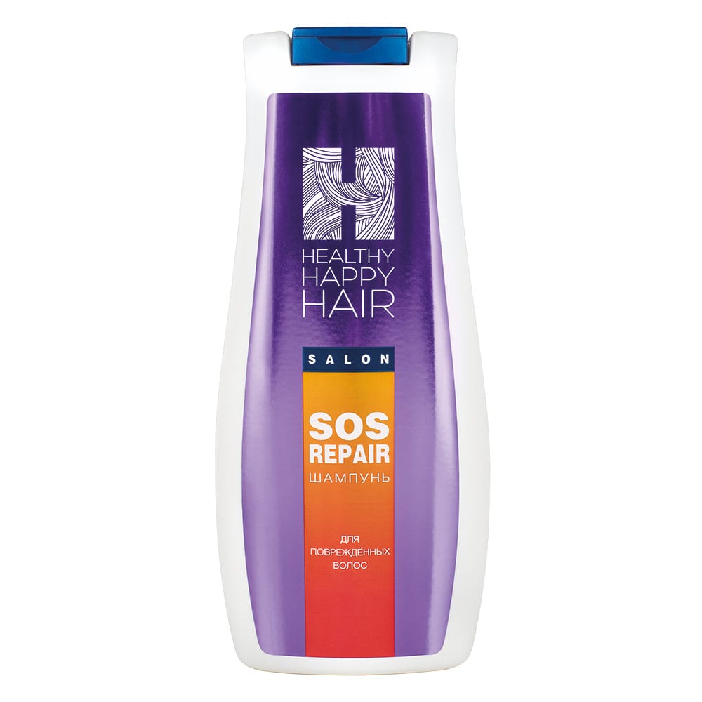 Шампунь для повреждённых волос Healthy Happy Hair SOS Repair, 250 гр
