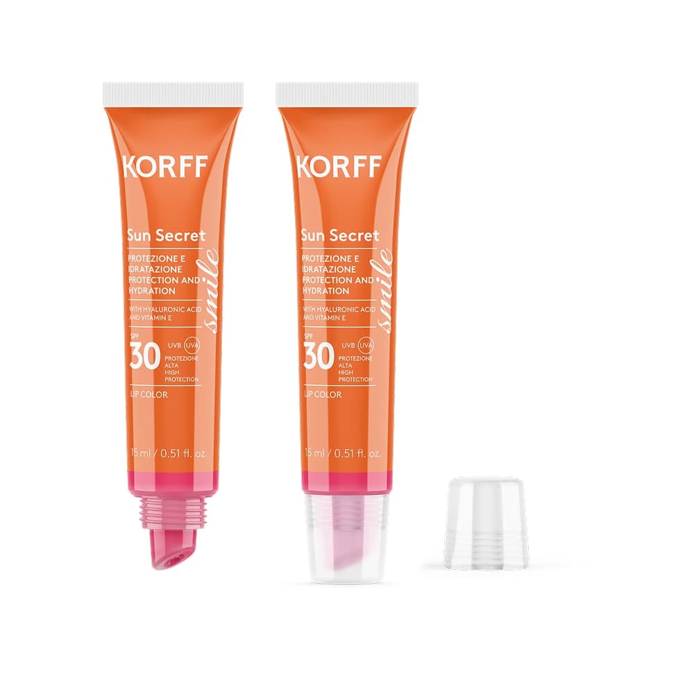 Солнцезащитный и увлажняющий бальзам-блеск для губ Sun Secret Smile Protection And Hydration Lip Color SPF 30, тон 02 Raspberry Pink, 15 мл - фото 2