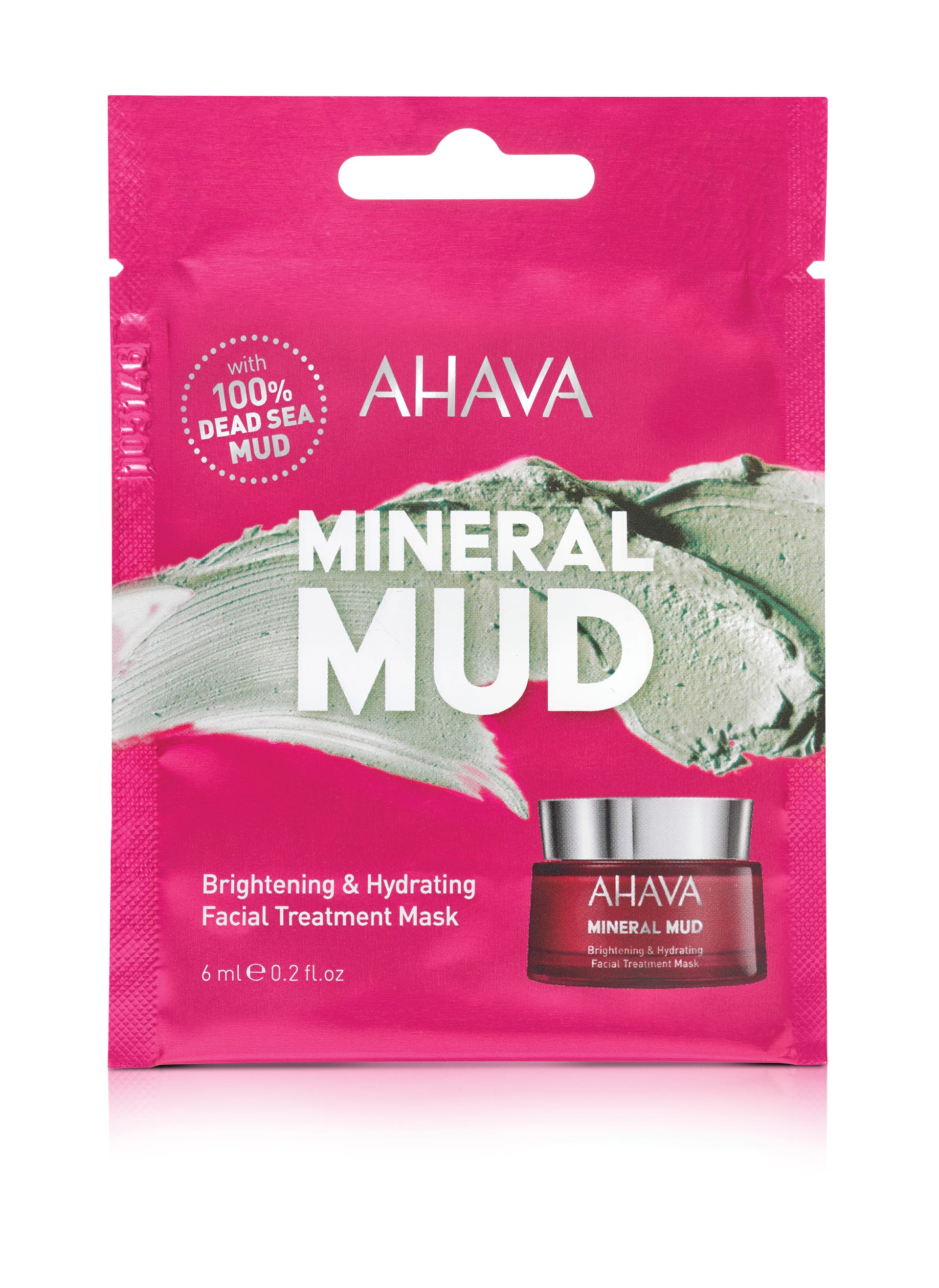 Придающая сияние и увлажняющая маска для лица Brightening & Hydrating Facial Treatment Mask, 6 мл