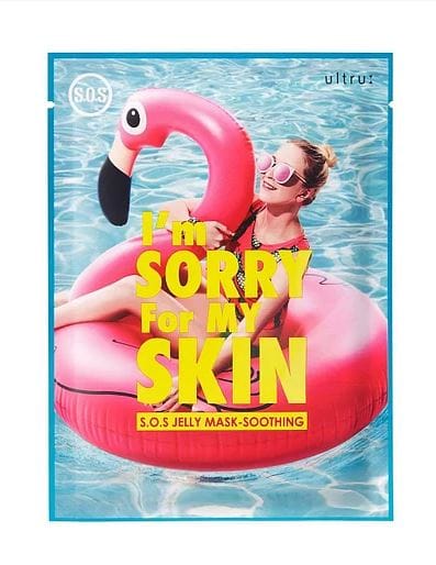 Тканевая гель-маска для лица успокаивающая S.O.S Jelly Mask - Soothing, 33 мл