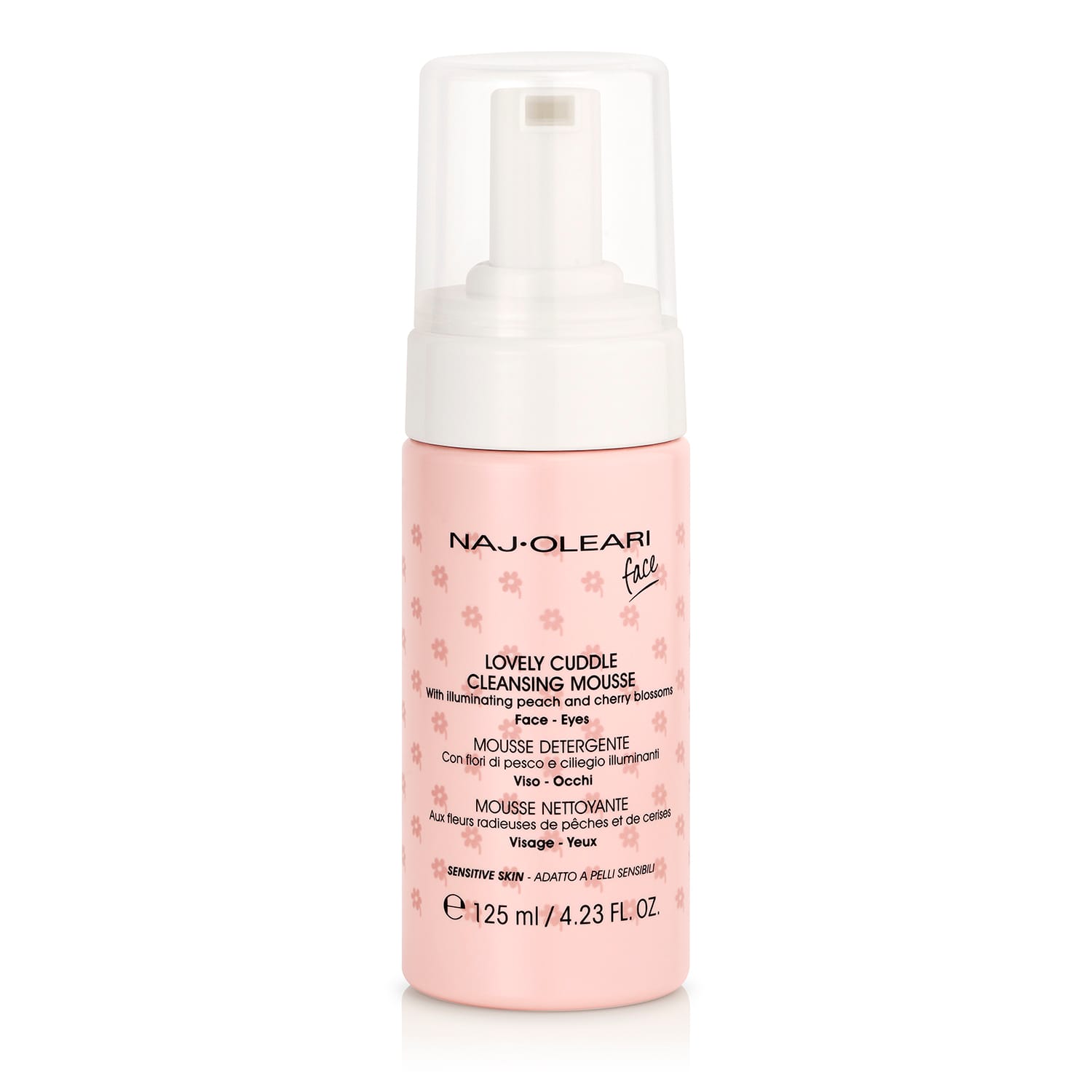 Очищающий мусс для умывания Naj-Oleari Lovely Cuddle Cleansing Mousse, 125 мл