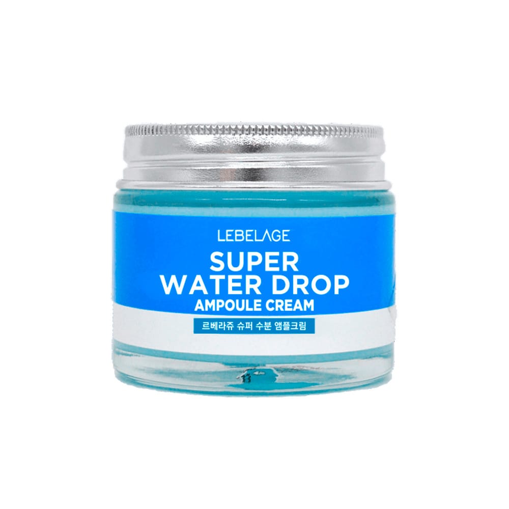 Увлажняющий крем для лица с морской водой LEBELAGE SUPER WATER DROP AMPOULE CREAM