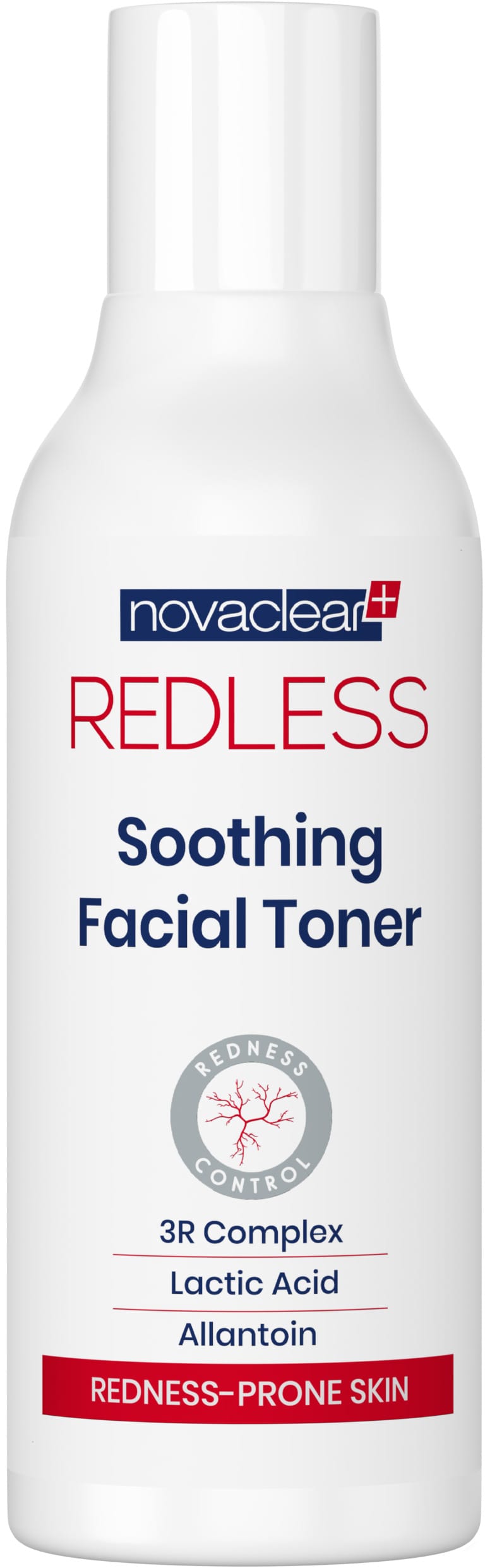 Успокаивающий тонер для лица Novaclear Redless, 100 мл