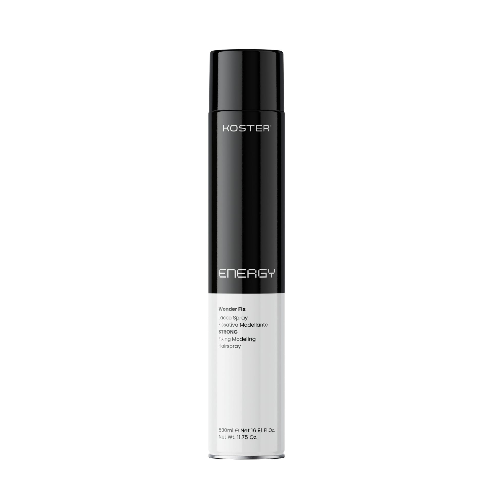 Лак для волос сильной фиксации Energy Wonder Fix Fixing Modeling Hairspray, 500 мл
