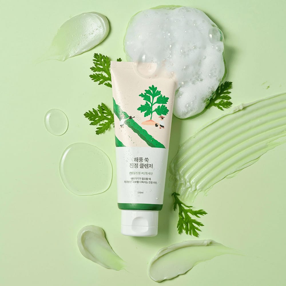 Успокаивающая очищающая гель-пенка для лица Mugwort Calming Cleanser, 150 мл - фото 4