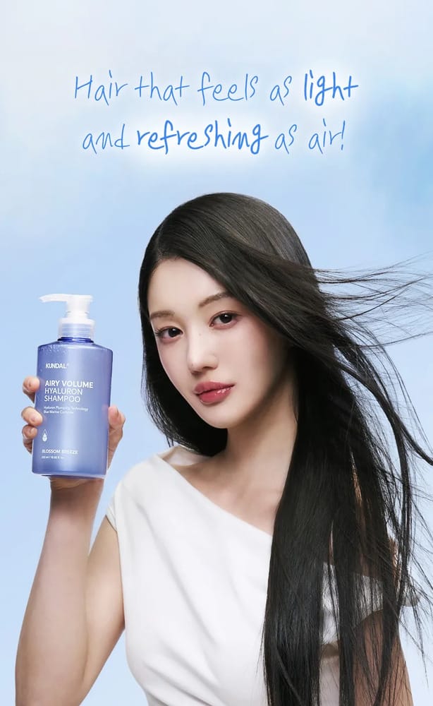 Увлажняющий шампунь для придания волосам объёма Airy Volume Hyaluron Shampoo Blossom Breeze, 500 мл - фото 3