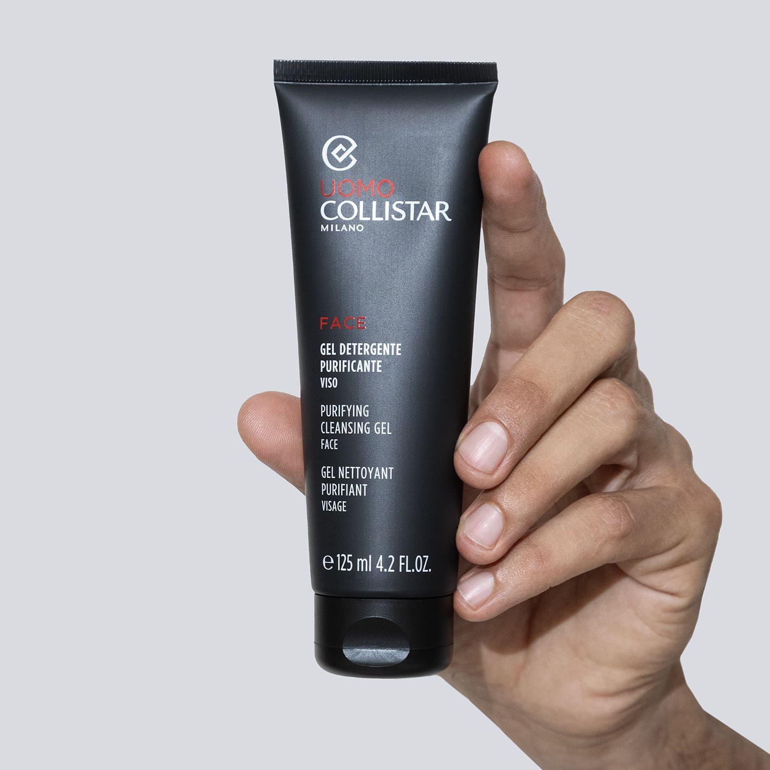 Гель для лица очищающий для мужчин Uomo/Face/Purifying Cleansing Gel, 125 мл - фото 2