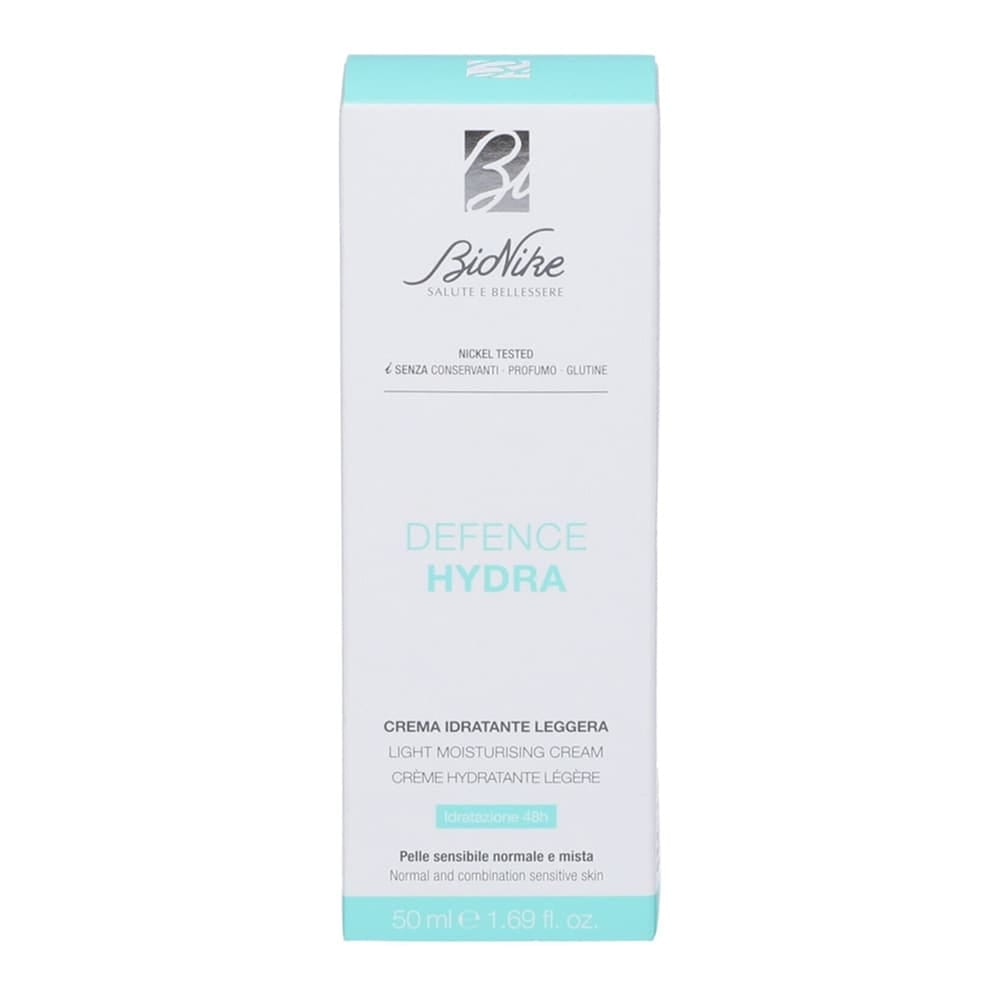 BioNike Крем увлажняющий для лица DEFENCE HYDRA light moisturising cream, 50 мл - фото 2