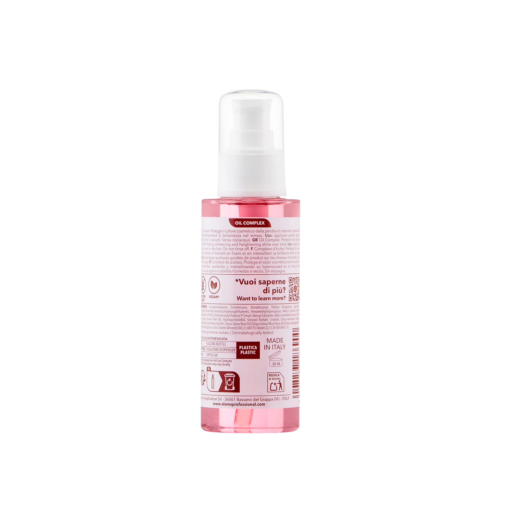 Сыворотка для сохранения цвета окрашенных волос Alama Color Elisir Serum, 100 мл - фото 4