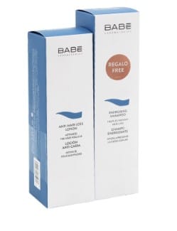 Набор Laboratorios Babe 1+1 (Шампунь от выпадения волос, 250 мл + Лосьон от выпадения волос, 125 мл)