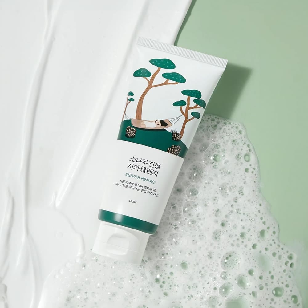 Успокаивающая очищающая крем-пенка для лица Pine Calming Cica Cleanser, 150 мл - фото 2