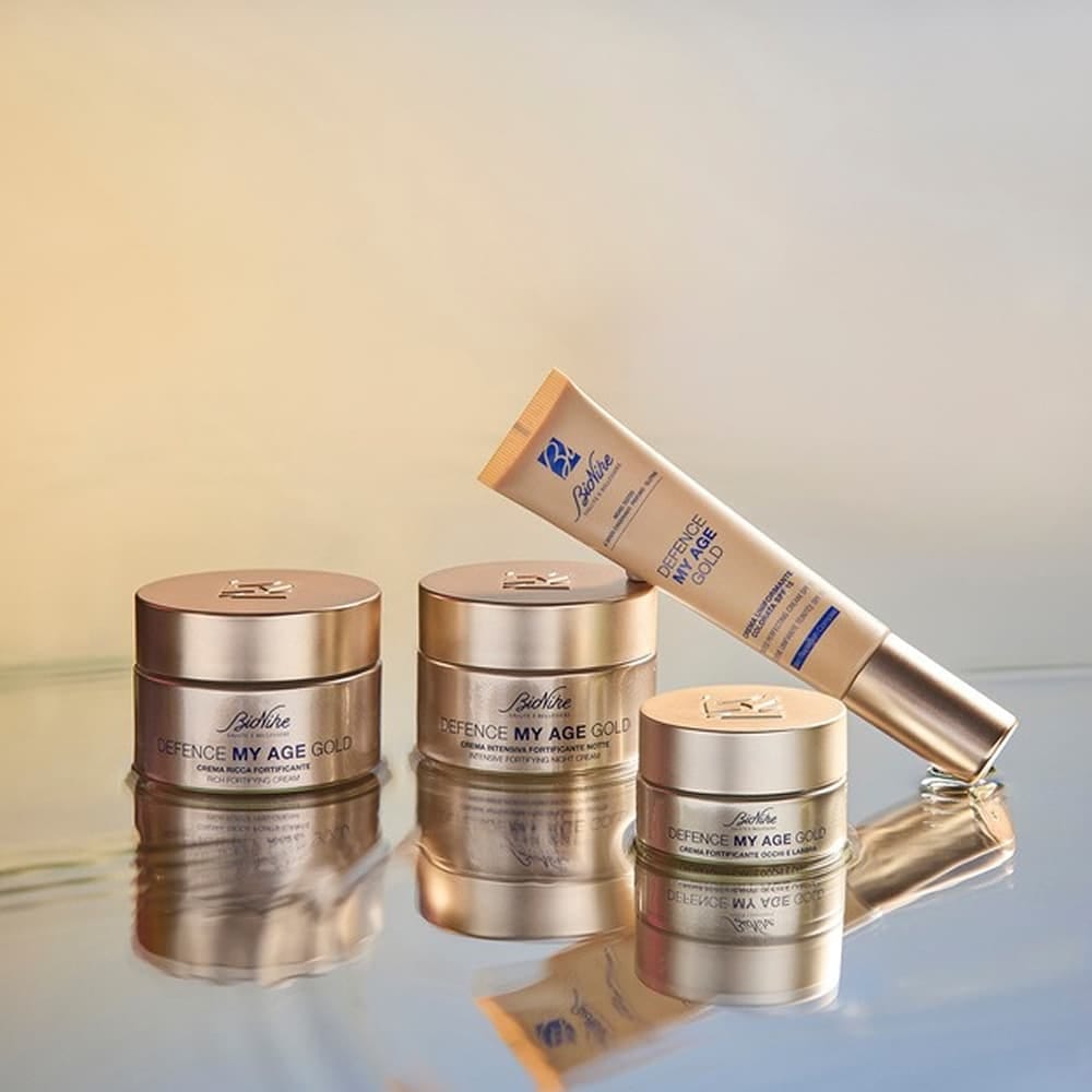 BioNike Насыщенный укрепляющий крем для лица DEFENCE MY AGE GOLD rich fortifying cream, 50 мл - фото 5