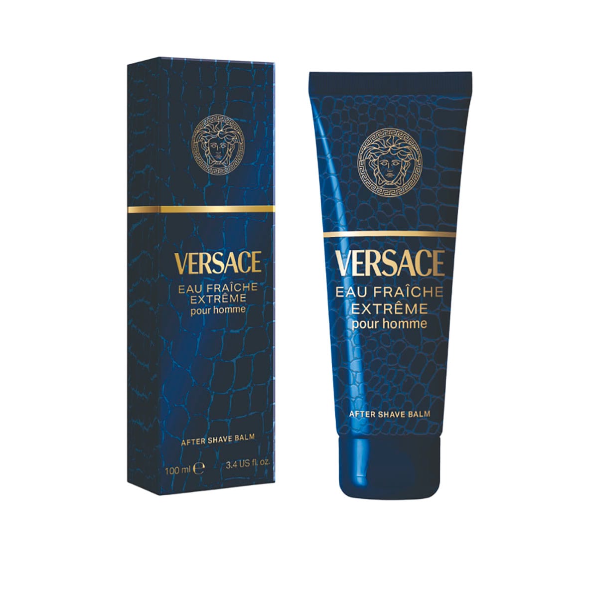 Бальзам после бритья парфюмированный мужской Versace Eau Fraiche Extreme, 100 мл