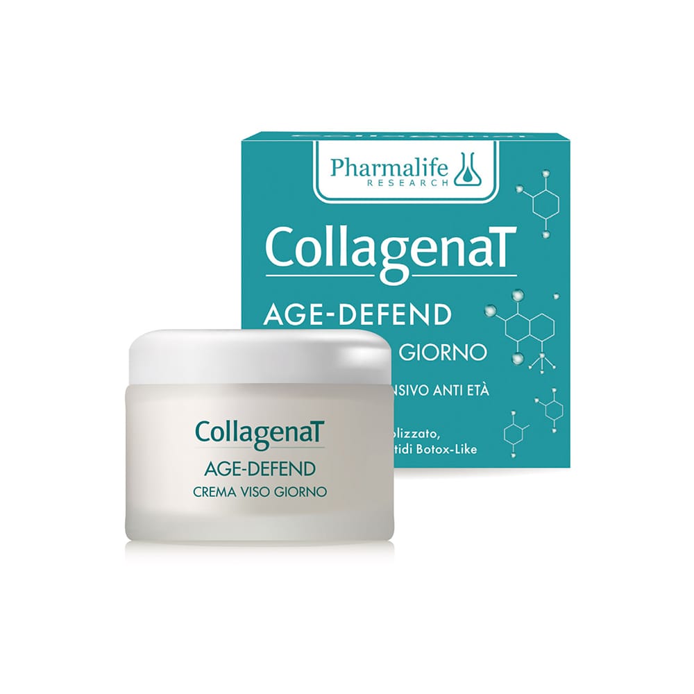 Pharmalife Reserch CollagenaT Age-Defend Day Face Cream Крем дневной интенсивный анти-эйдж эффект с морским коллагеном, гиалуроновой кислотой и пептидами