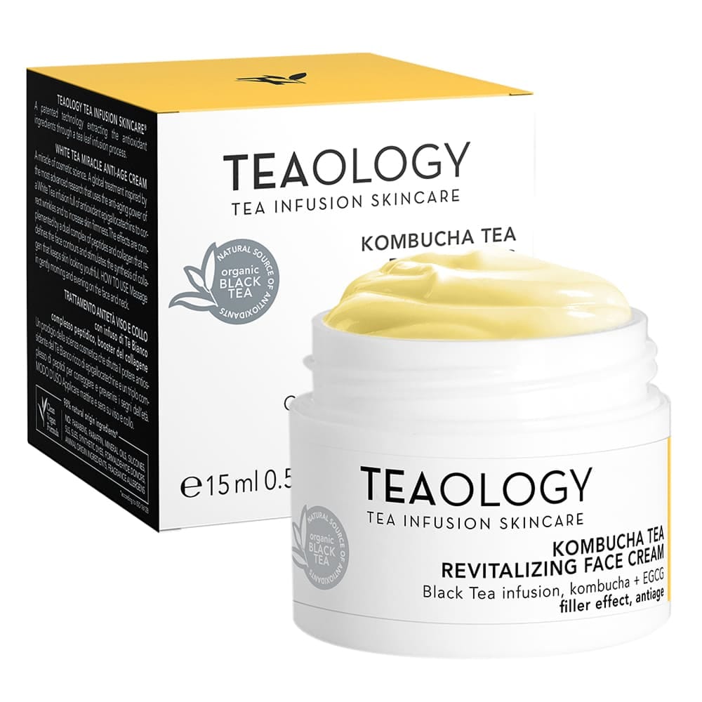 Крем для лица восстанавливающий с настоем черного чая, чайного гриба Tea Revitalizing Face Cream, 15мл