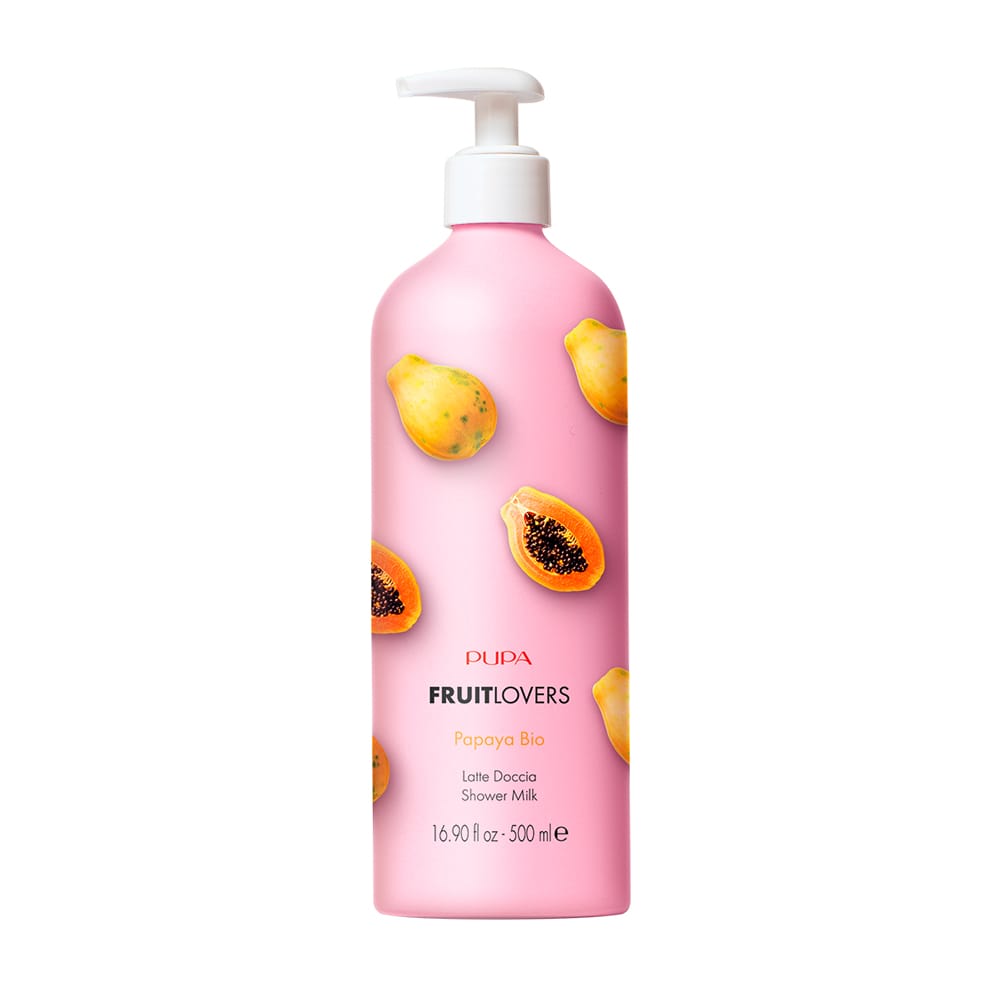 Молочко для душа Fruitlovers Papaya Bio Shower Milk
