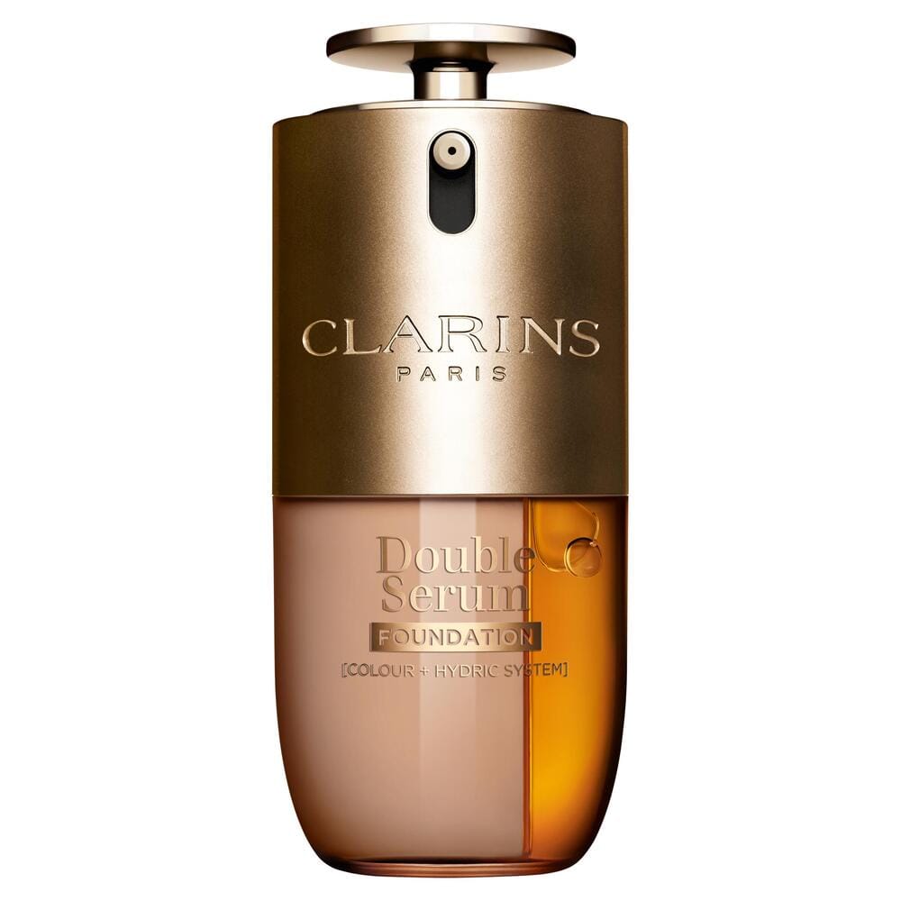 Антивозрастной тональный крем для сияния и ухода за кожей лица Double Serum Foundation