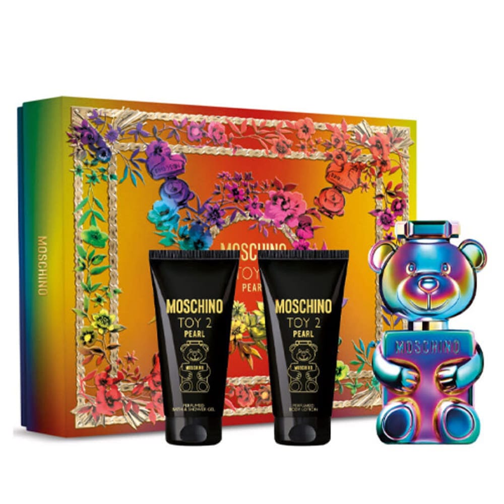 Набор парфюмерно-косметический MOSCHINO TOY 2 PEARL (Парфюмерная вода 50 мл + Лосьон для тела парфюмированный 50 мл + Гель для ванны и душа парфюмированный 50 мл)