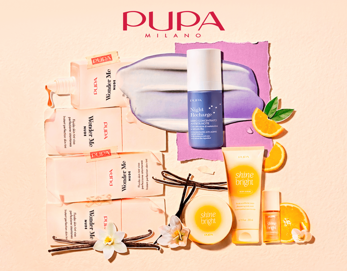 Клиентские дни Pupa в интернет магазине. Скидки -30% + подарки