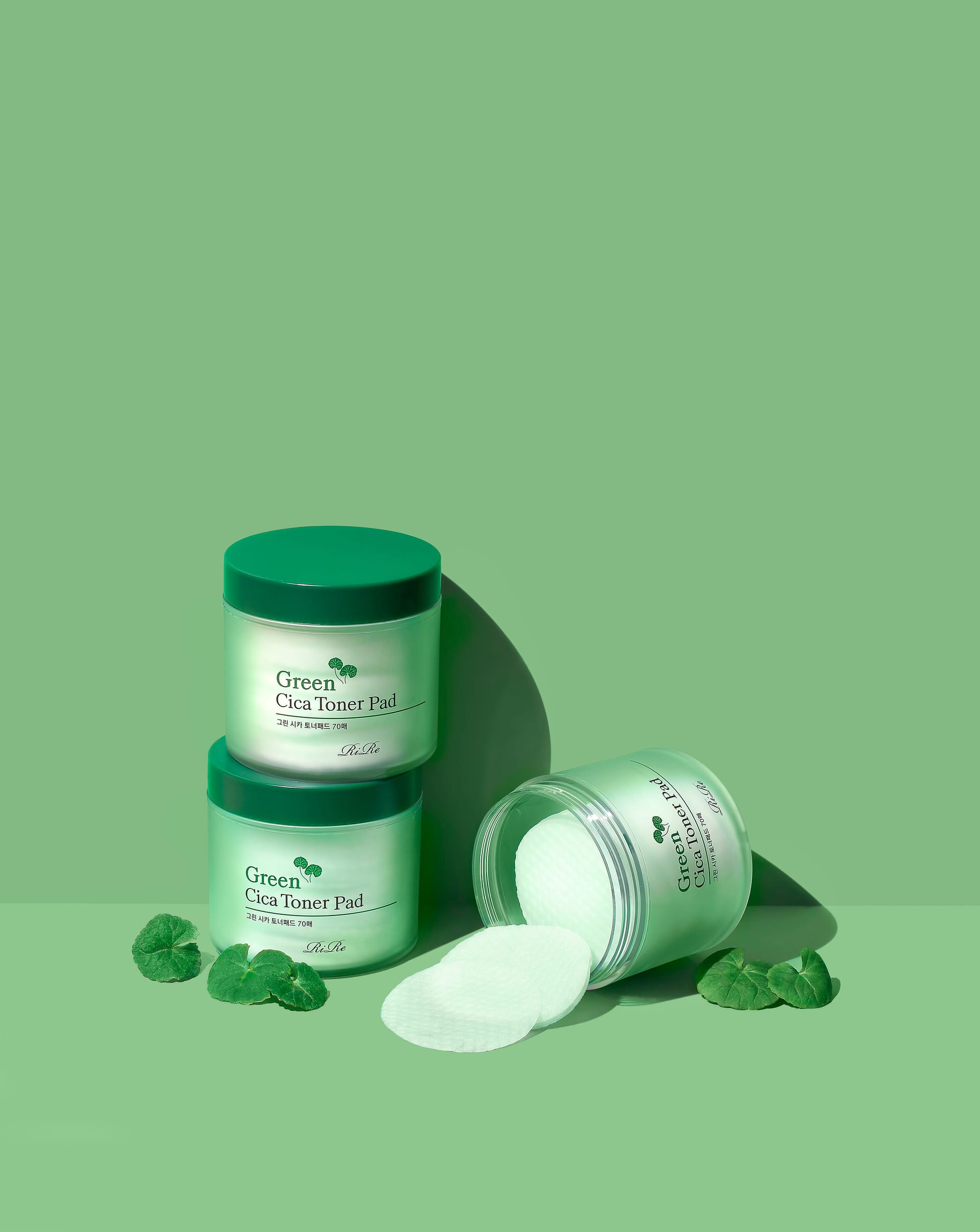 Тонер-пэды с экстрактом центеллы азиатской Green Cica Toner Pad, 70 шт (150 мл) - фото 2