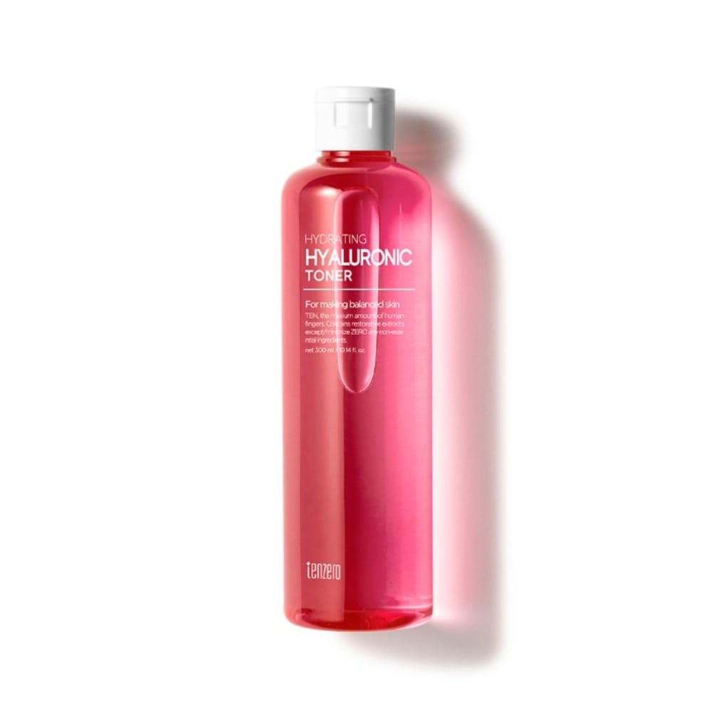 Увлажняющий, придающий упругость тонер для лица Tenzero Hydrating Hyaluronic Toner, 300 мл
