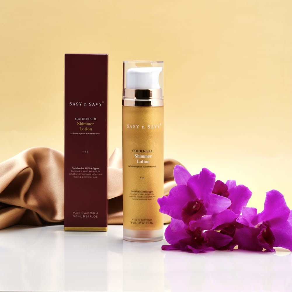 Смягчающий лосьон для лица и тела с эффектом мерцания Golden Silk Shimmer Lotion, 180 мл - фото 4