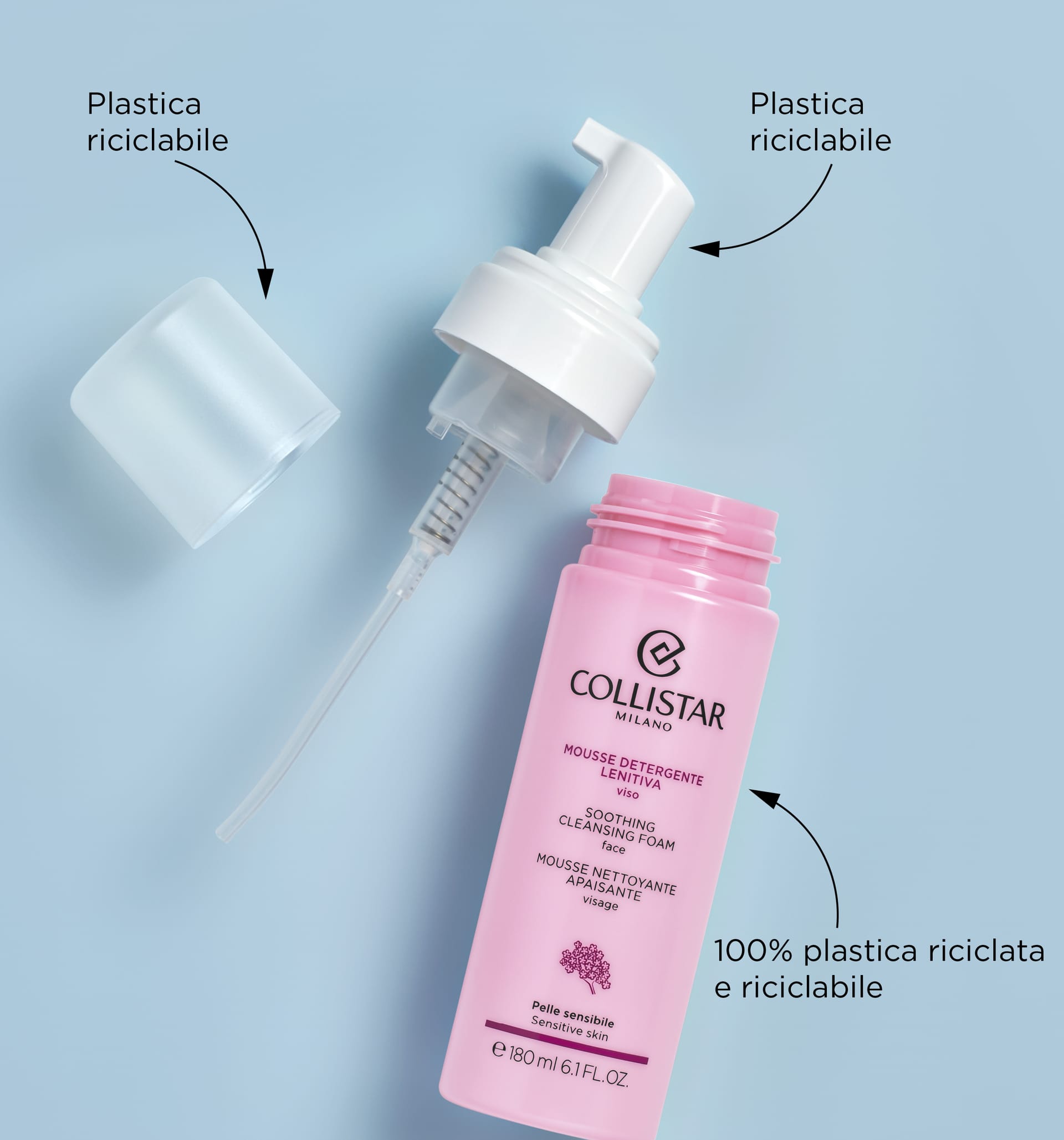 Очищающая пенка для лица Soothing Cleansing Foam Face, 180 мл - фото 3