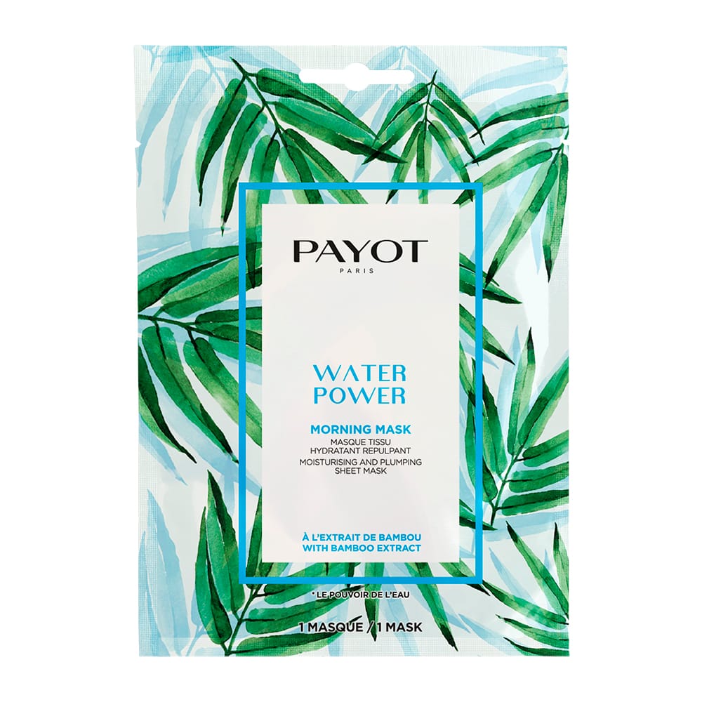 Утренняя тканевая маска для увлажнения и упругости кожи лица Water Power Morning Mask, 20 г