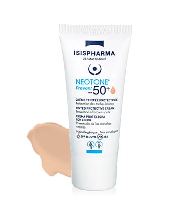 Крем тонирующий защитный от пигментных пятен Neotone Prevent SPF 50+