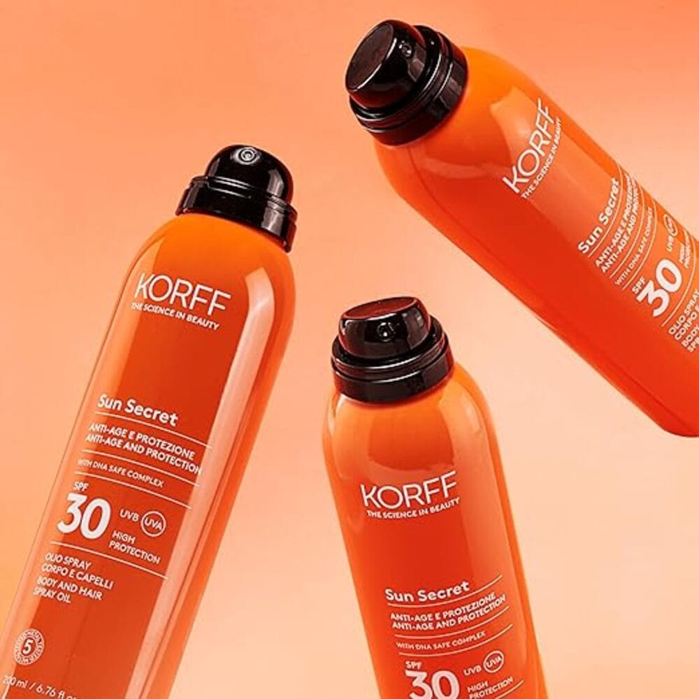 Антивозрастное и солнцезащитное сухое масло-спрей для тела и волос Sun Secret Body And Hair Spray Oil SPF 30, 200 мл - фото 3