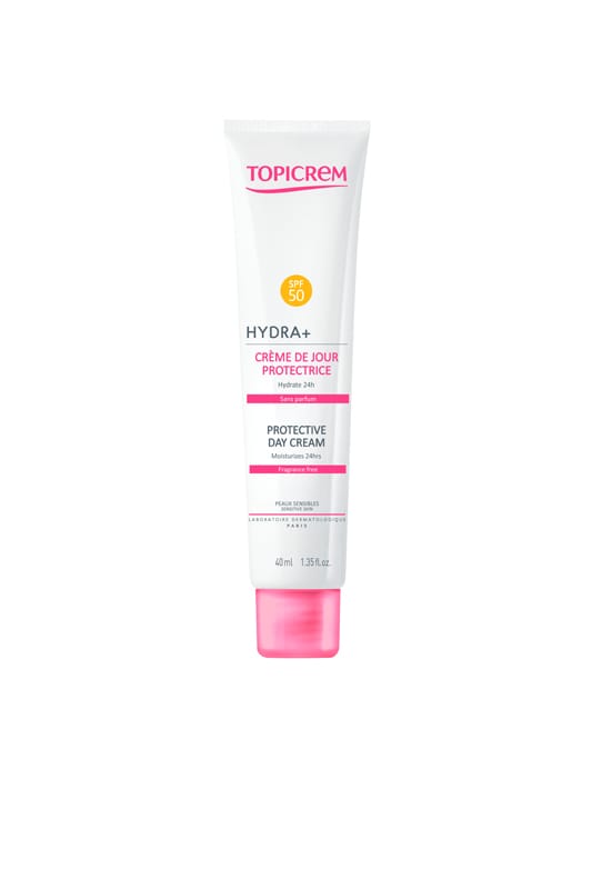 Дневной крем с защитным фактором Topicrem Hydra+ SPF 50, 40 мл
