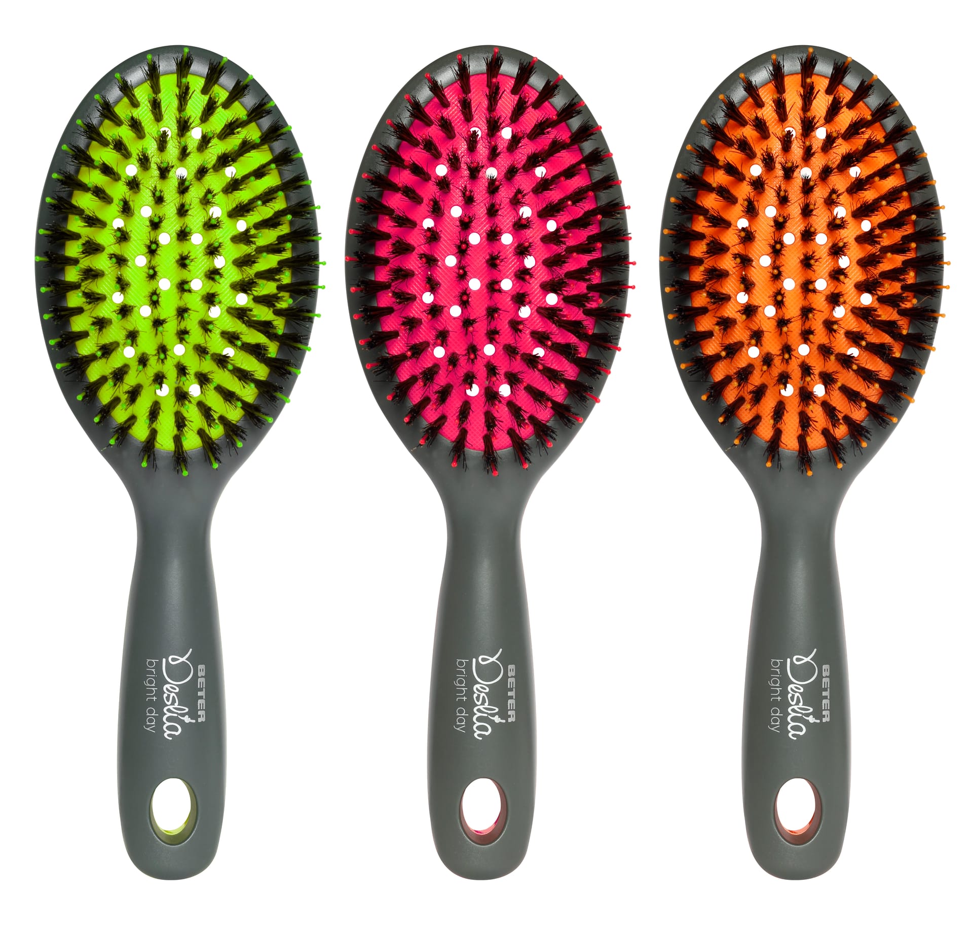 Расческа для распутывания и укладки волос Deslia Bright day Cushion Brush