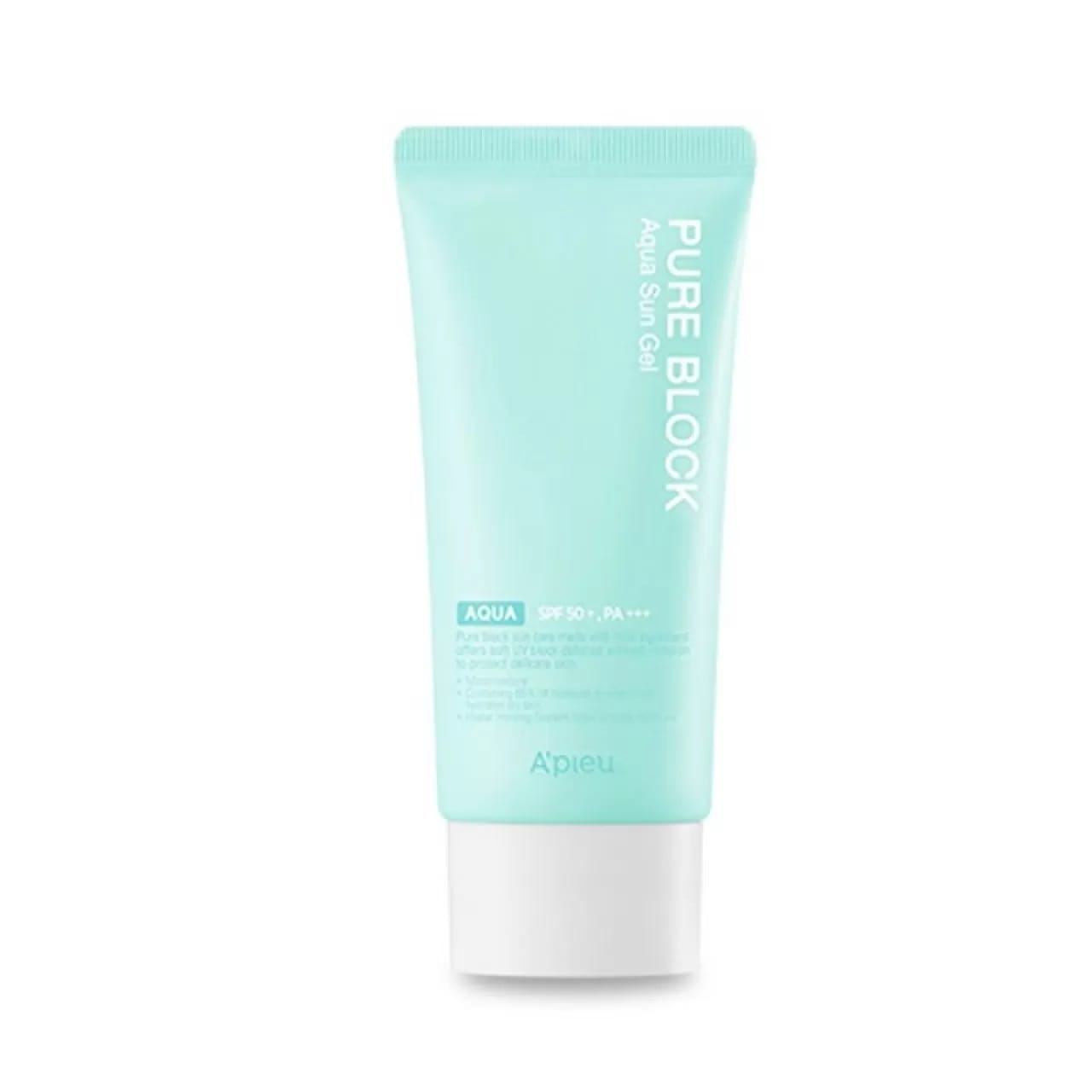 Солнцезащитный гель для лица Pure Block Aqua Sun Gel SPF50+/PA+++, 50 мл