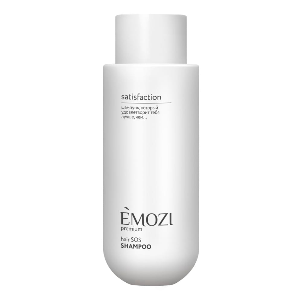 Шампунь для поврежденных и сухих волос Emozi Premium "Satisfaction" Hair Sos Shampoo, 400 мл