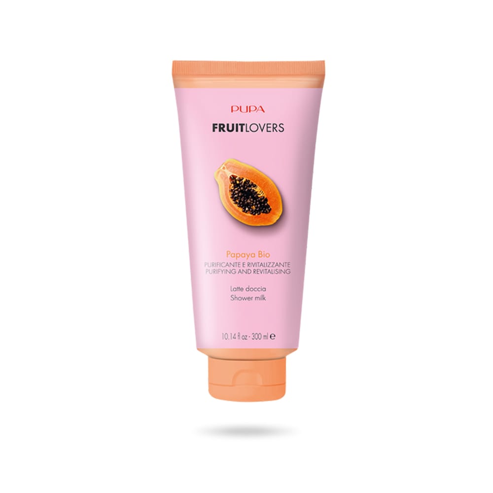 Молочко для душа Fruitlovers Papaya Bio Shower Milk