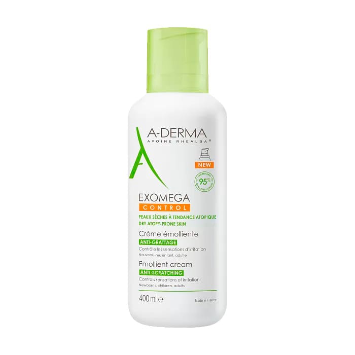 Смягчающий крем для лица и тела Exomega Control Emollient Cream