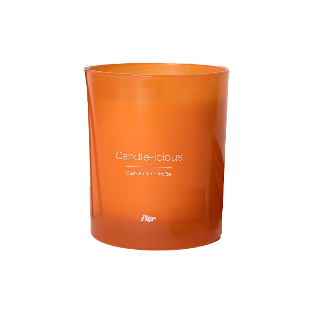 Ароматическая свеча Candle-Icious/Oud-Amber-Vanilla, 180 г        