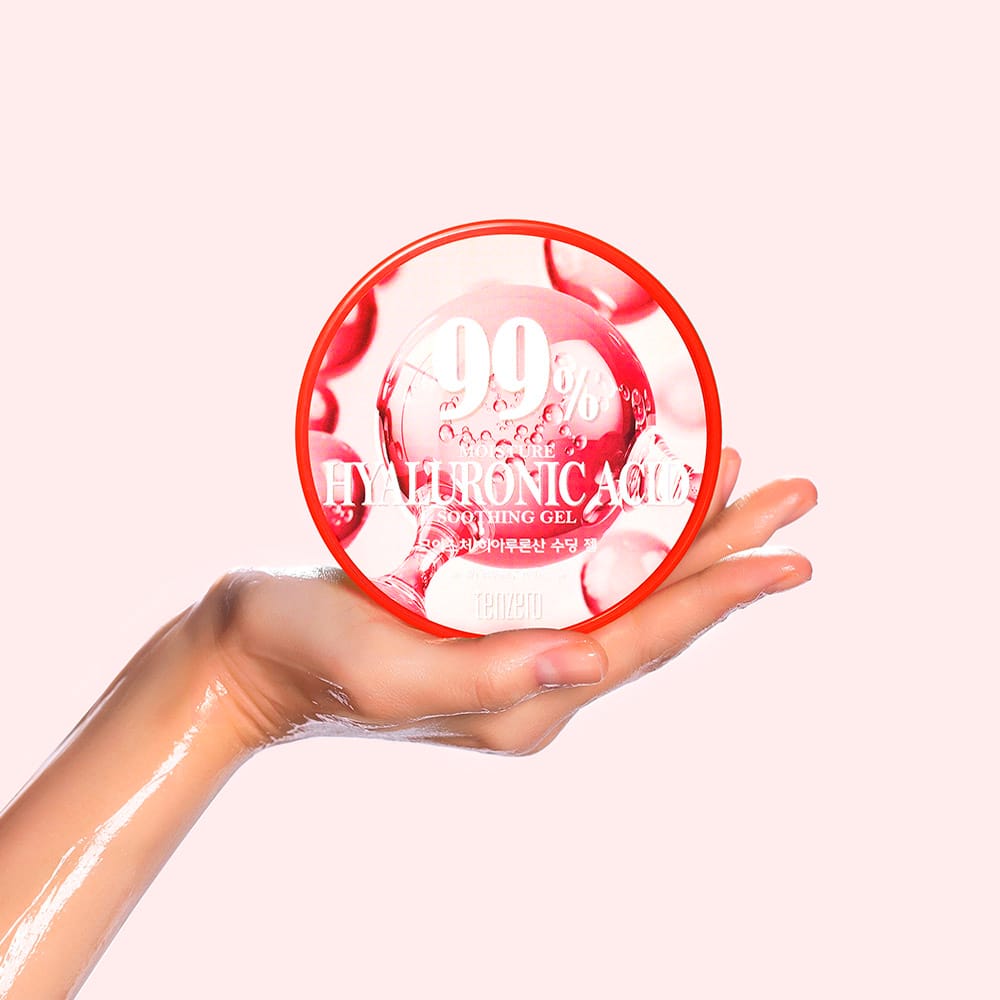 Увлажняющий, успокаивающий гель для лица Tenzero Moisture Hyaluronic Acid Soothing Gel, 300 мл - фото 3