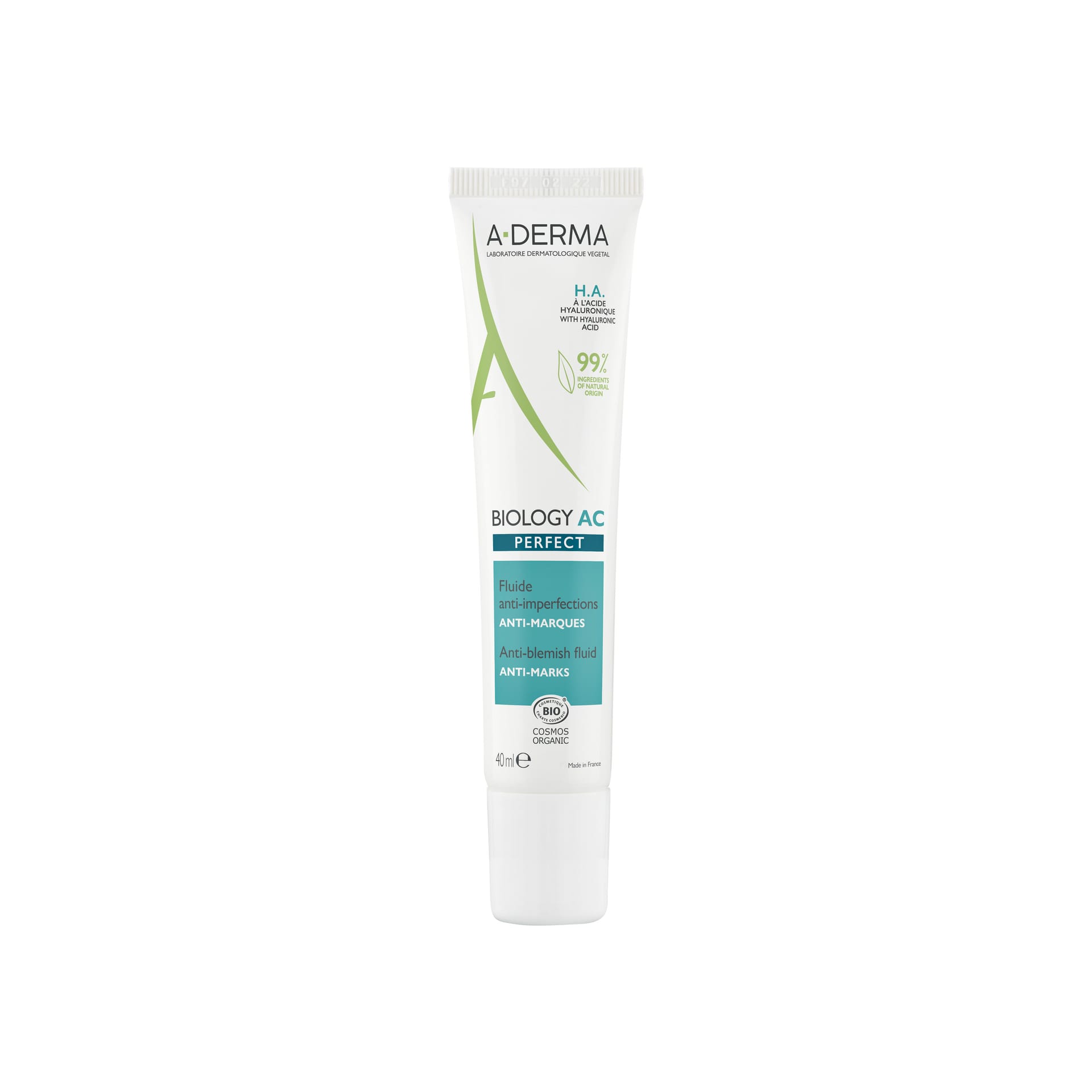 Флюид для проблемной кожи A-Derma Biology AC Perfect, 40 мл
